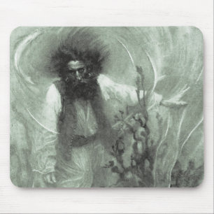 Vintage-Piraten, Captain Goldsack von Howard Pyle Mousepad
