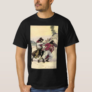 Vintage Piraten, Duel bis zum Tod am Strand T-Shirt