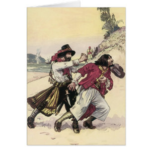 Vintage-Piraten, Duell bis zum Tod am Strand