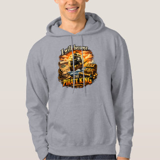 Vintage-Piraten-Schiff auf hoher See – Nautik Hoodie