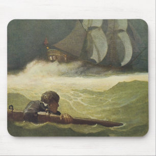 Vintage-Piraten, Schiffbruch des Covenant von NC W Mousepad