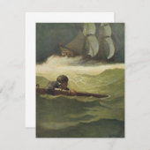 Vintage Piraten, Wrack des Bund von NC Wyeth (Vorne/Hinten)