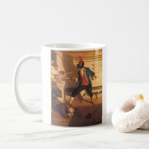 Vintage-Piratencaptain, Schwertkampf von NC Wyeth Kaffeetasse