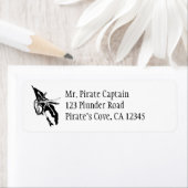 Vintage Piratenflagge, Piratenflagge Skull Crossbo (Insitu)