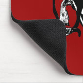 Vintage Piratenflagge, Piratenflagge Skull Crossbo Mousepad (Ecke)