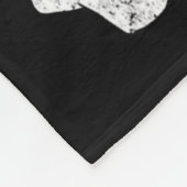 Vintage Piratenkatze Katzenkätzchen Halloween Skul Fleecedecke (Ecke)