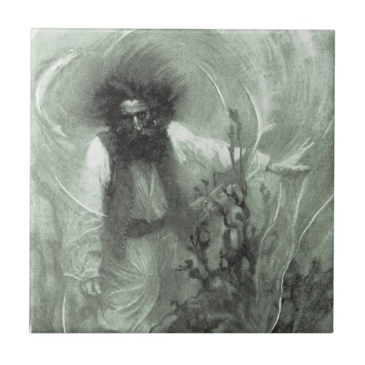 Vintage Pirates, Captain Goldsack by Howard Pyle Fliese (Vorderseite)