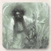 Vintage Pirates, Captain Goldsack by Howard Pyle Getränkeuntersetzer (Vorderseite)