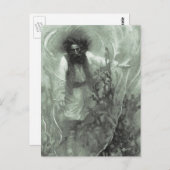 Vintage Pirates, Captain Goldsack by Howard Pyle Postkarte (Vorne/Hinten)