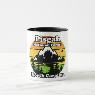 Vintage Pisgah National Forest North Carolina Tasse