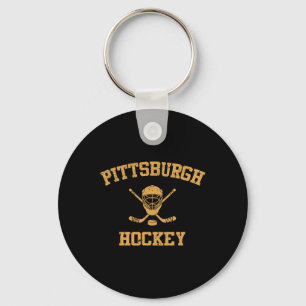 Vintage Pittsburgh Eishockey  Schlüsselanhänger