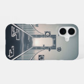 Vintage-Pixel-Arcade-Mystikbrücke iPhone 16 Hülle (Rückseite (Horizontal))