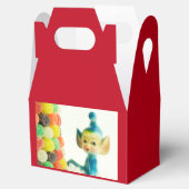 Vintage Pixie Elves Holly & Belle zu Weihnachten Geschenkschachtel (Geöffnet)