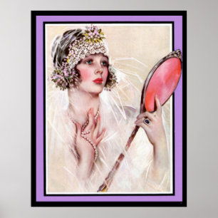 Vintage-Plakat die Braut Druck Poster