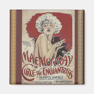 Vintage-Plakat-Magnet Magnet