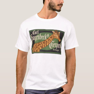 Vintage-Plakat von Carl Hagenbecks Tierpark-Zirkus T-Shirt