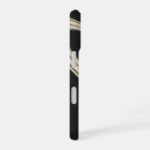 Vintage Planetary Rings iPhone 16 Hülle (Rechte Seite)