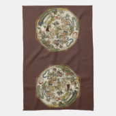 Vintage Planisphere Himmelskarte von Peter Apian Geschirrtuch (Vertikal)