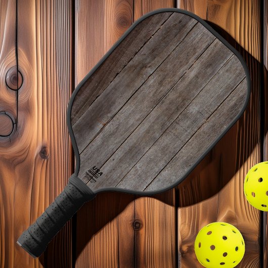 Vintage Planks Pickleball Schläger