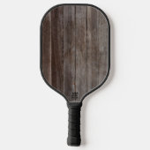 Vintage Planks Pickleball Schläger (Rückseite)