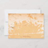 Vintage Plasmabildkarte RSVP Karte (Rückseite)