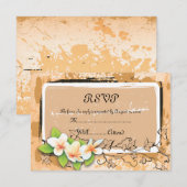 Vintage Plasmabildkarte RSVP Karte (Vorne/Hinten)