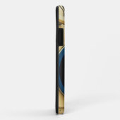 Vintage Plattenspieler Case-Mate iPhone Hülle (Hinten/Rechts)