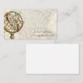 Vintage Platzkarte (Vorne/Hinten)