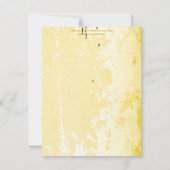 Vintage Platzkarte (Rückseite)