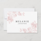 Vintage Platzkarte (Vorderseite)