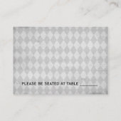 Vintage Platzkarten (Rückseite)