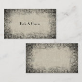 Vintage Platzkarten (Vorne/Hinten)