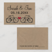 Vintage Platzkarten (Vorne/Hinten)