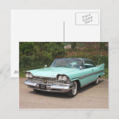 Vintage Plymouth Fury Postkarte (Vorne/Hinten)