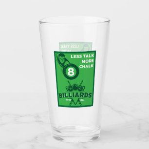 Vintage Pocket Billards Glas