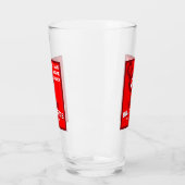 Vintage Pocket Billards Glas (Links)