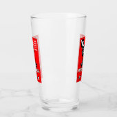 Vintage Pocket Billards Glas (Links)