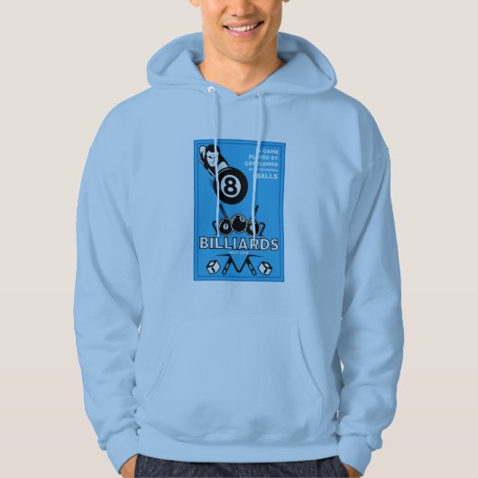 Vintage Pocket Billards Hoodie (Vorderseite)