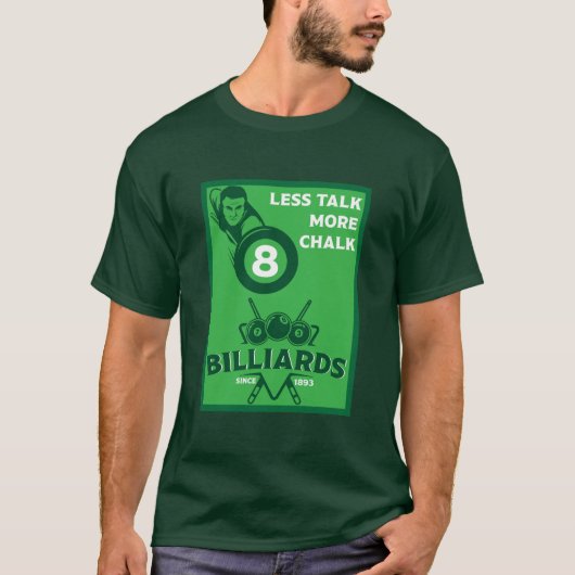 Vintage Pocket Billards T-Shirt (Vorderseite)