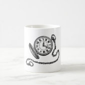 Vintage Pocket Watch Kaffeetasse (Mittel)