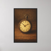 Vintage Pocket Watch-Malerei