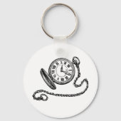 Vintage Pocket Watch Schlüsselanhänger (Vorderseite)