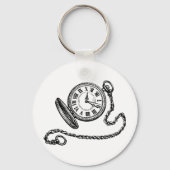Vintage Pocket Watch Schlüsselanhänger (Rückseite)