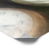 Vintage Pocket Watches Poster (Ecke)