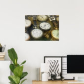 Vintage Pocket Watches Poster (Heimbüro)