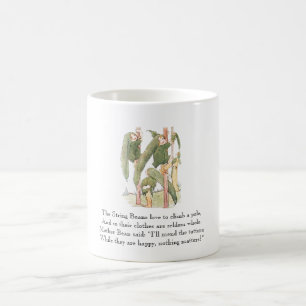 Vintage Poem String Beere Niedliche Kinder Pflanzl Kaffeetasse