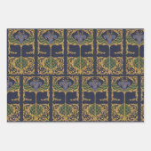 Vintage Poesie Geschenkpapier Set (Vorderseite)