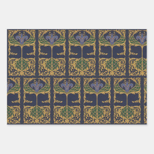 Vintage Poesie Geschenkpapier Set