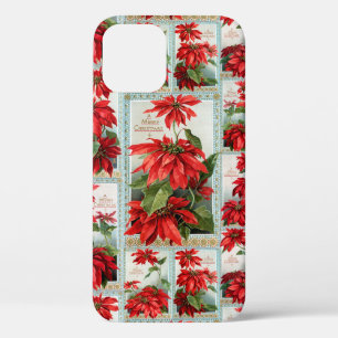 Vintage Poinsettias Case-Mate iPhone Hülle