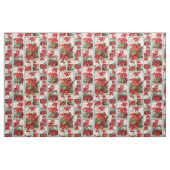 Vintage Poinsettias Stoff (Fat Quarter (45,7 x 55,9 cm))